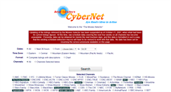 Desktop Screenshot of cybernet.movies.dhwritings.com