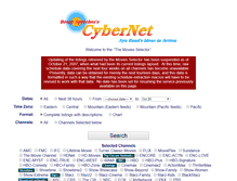 Tablet Screenshot of cybernet.movies.dhwritings.com