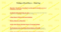 Desktop Screenshot of dhwritings.com