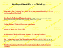 Tablet Screenshot of dhwritings.com